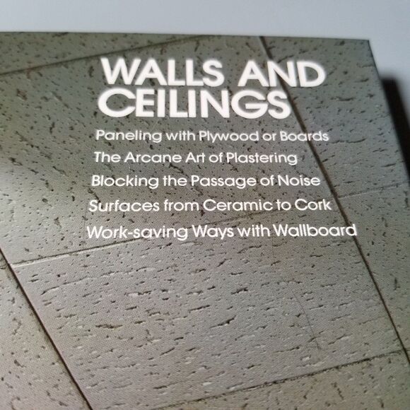 Time Life home repair series book Walls & Ceilings - Picture 4 of 8